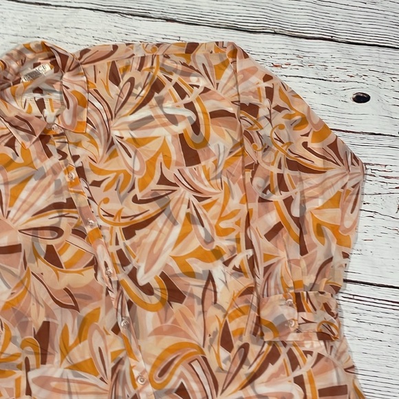 NWT L*space X Tessa Brooks Catalina Pant Oversized Top in Psychedelic Summer - Picture 8 of 11